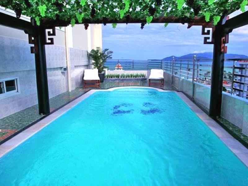 Nice Swan Hotel Nha Trang Exteriör bild